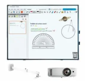 Pachet interactiv tablă 78